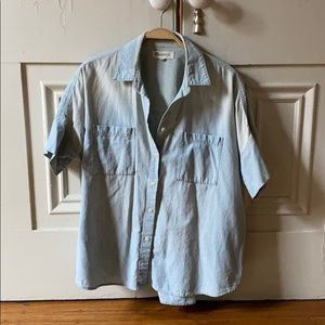 Madewell Chambray Top